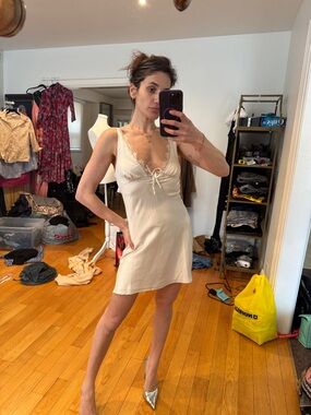 BNWT White Fox Boutique Mini Dress In Oyster JB